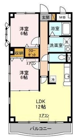 サニーコート18の物件間取画像